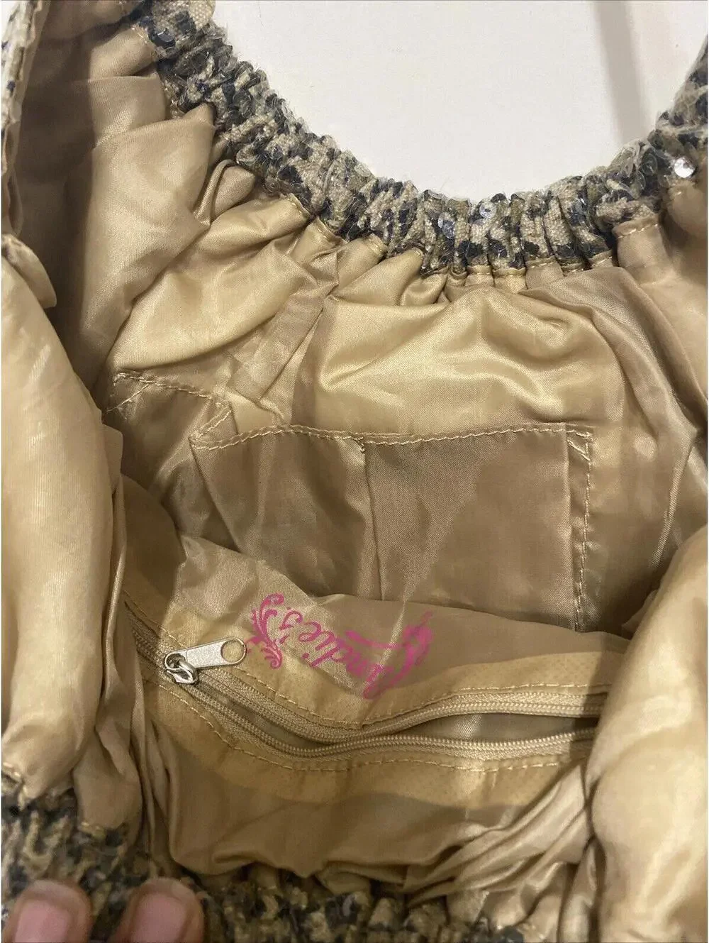 Candie's Disco Sequin Hobo Bag
